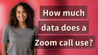 How much data does a Zoom call use?