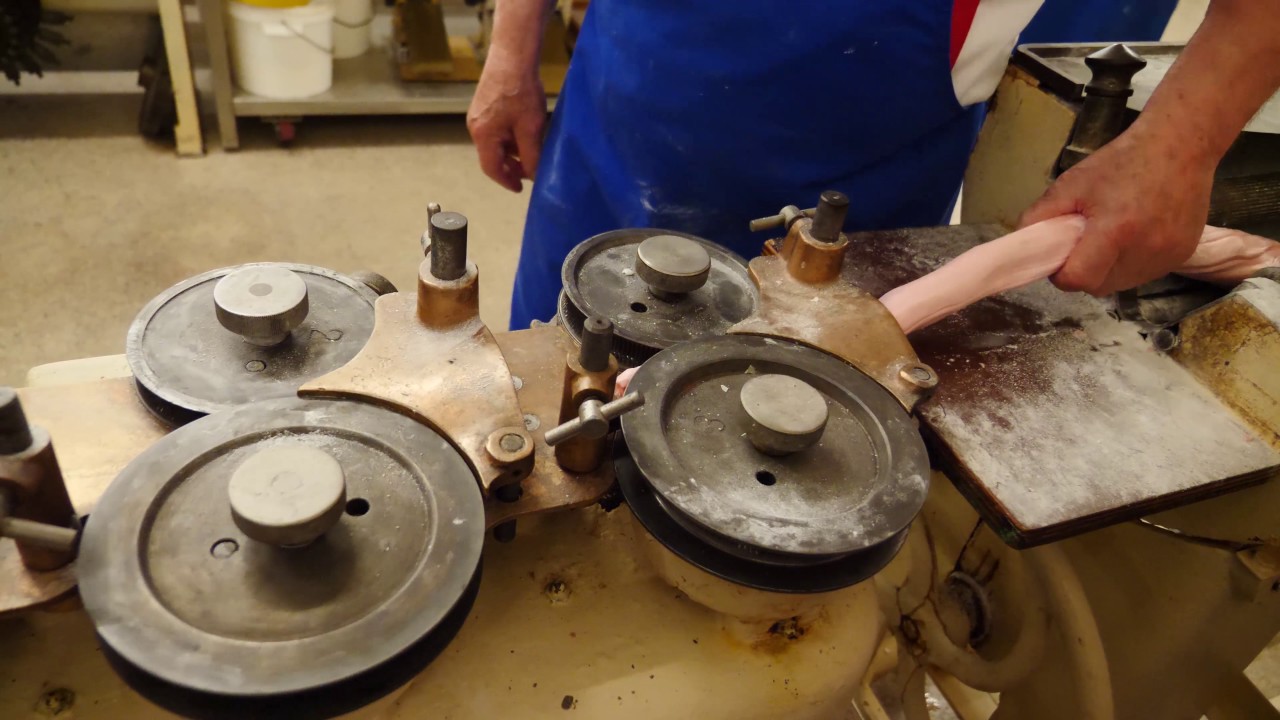 How hard candy is made by hand - Pingel Germany