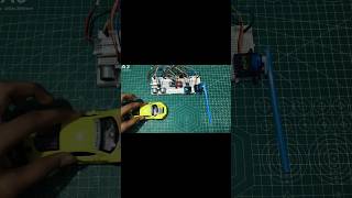 How to make Toll gate system with OLED display | DIY project #youtubeshorts #shorts