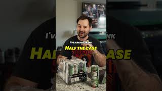 JSTWRK Energy Alpine Soda One Sip Review.🏔️ #energydrink #bodybuilding #review #viral #shorts