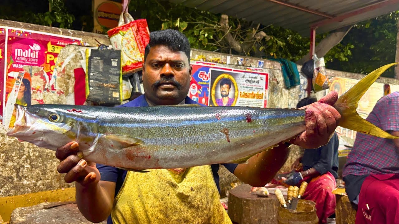 KASIMEDU SPEED SELVAM POONGULAL FISH 🐟 CUTTING VIDEO \ CUTTING FOCUS