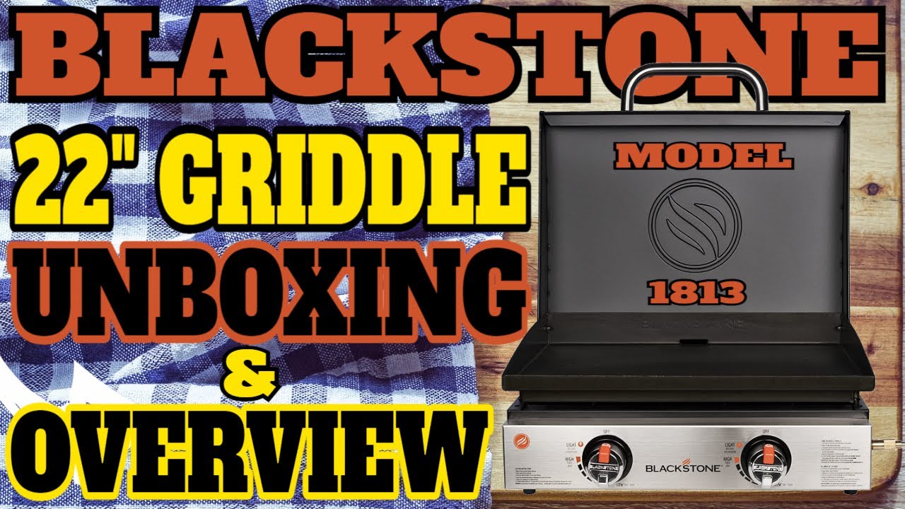 Blackstone 22 Tabletop Griddle with Hood 1813