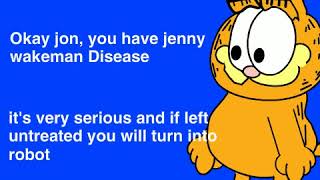 Garfielf Jon Catches Jenny Wakeman Disease