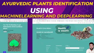 Medicinal Plant identification using Machine Learning and Deep Learning | Machine Learning Projects screenshot 2