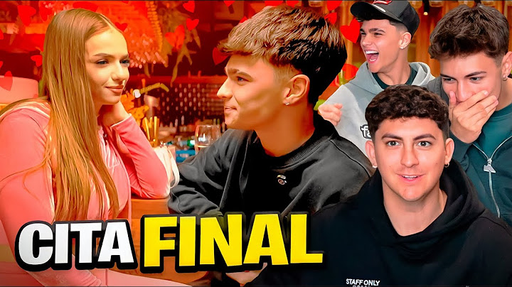 REACCIONANDO a la CITA FINAL de ALEN con una CHICA *la cita más LOCA que he visto*