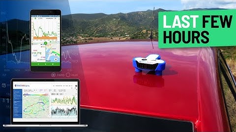 MeteoTracker, weather station for data on the move