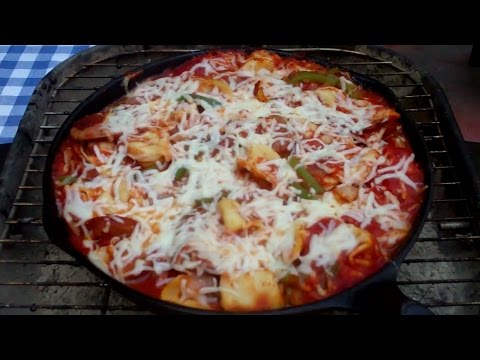 Smoked Sausage Tortellini Skillet