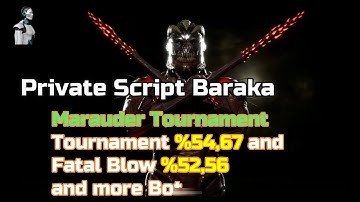 Mortal Kombat 11 Baraka Marauder Tournament 🏆 CronusMax y Titan One and Two Script