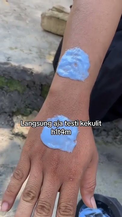 BLEACHING BUAT BADAN??