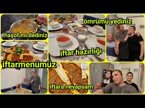 RAMAZAN, ORUÇ ,VLOG 13 İFTARA HAZIRLIK ❌NEFİS YEMEKLER⁉️ İFTAR TARİFLERİ, HOŞAF TARİFİ