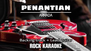 Armada - Penantian | Rock karaoke | Male female key | lirik cover