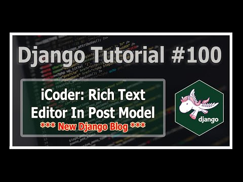 Integrating TinyMCE Editor in Django Admin | Python Django Tutorials In Hindi #100