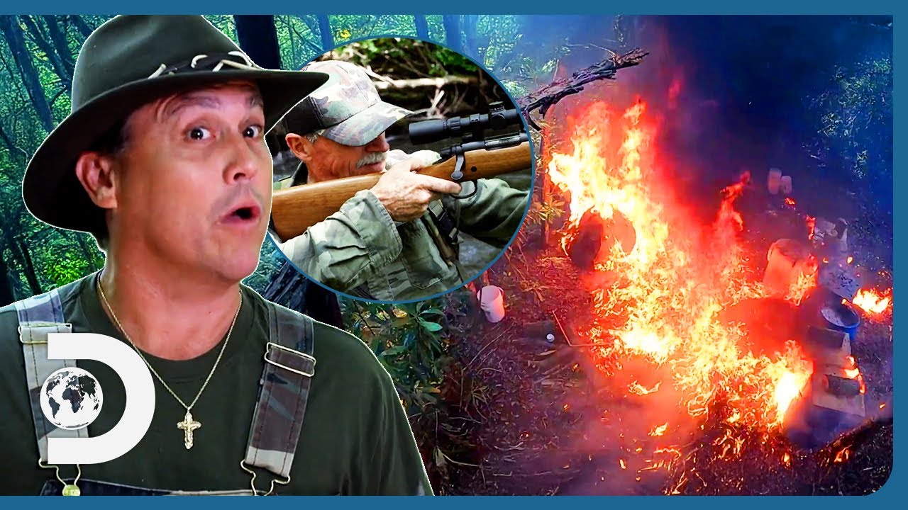 Mike & Jerry’s Still Site Left In Fiery Blaze After Being Destroyed By Rivals | Moonshiners