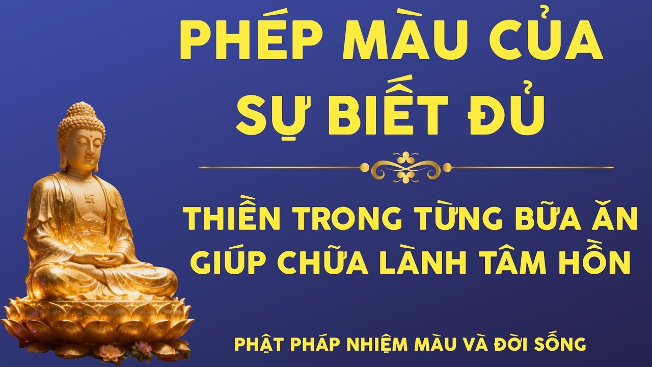Phép Màu Của Sự Biết Đủ: Thiền Trong Từng Bữa Ăn Giúp Chữa Lành Tâm Hồn | Phật Pháp Nhiệm Màu