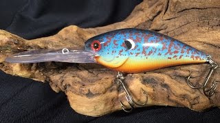 How To Paint a Pumpkinseed Pattern Crankbait 