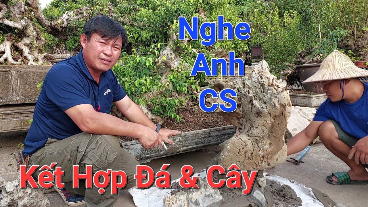 THĂM NƠI TẠO TÁC RA NHỮNG TP của anh DŨNG COCA * xem anh đặt viên đá đầu tiên cho gò đá * .