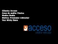 Micky Bane - Acceso (préstamo vehicular)