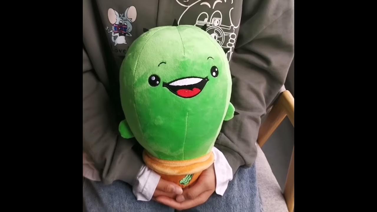 Cactus Jones Plush Preston Fire Logo Plushie Toy For Kids Holiday Gift