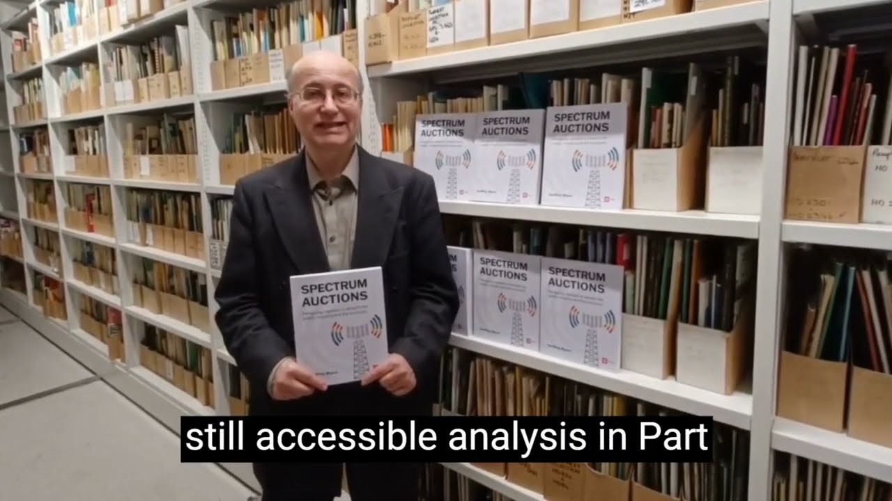 Out now with LSE Press | Spectrum Auctions by Geoffrey Myers