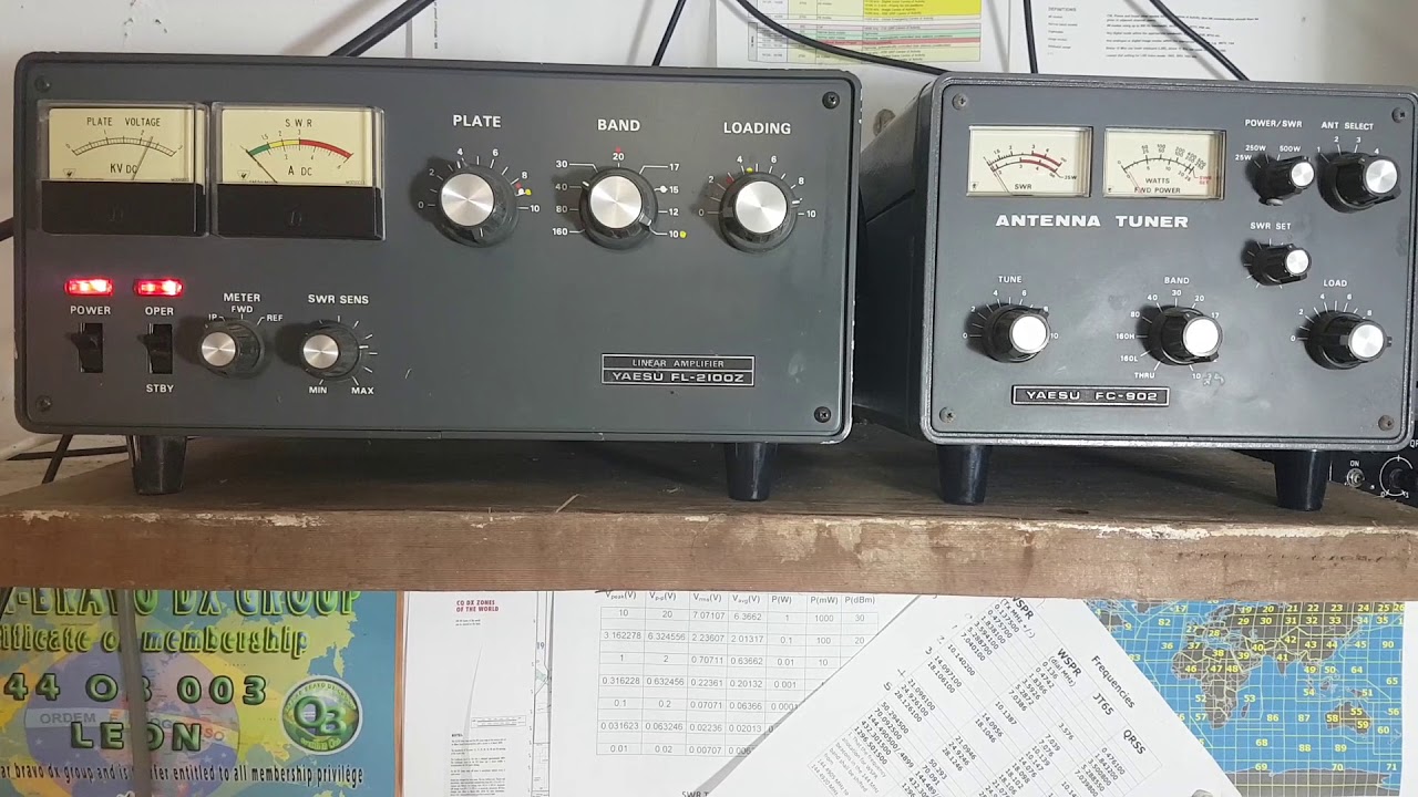 Yaesu FL-2100Z リニアアンプ、大規模修理後の最初のテスト : r