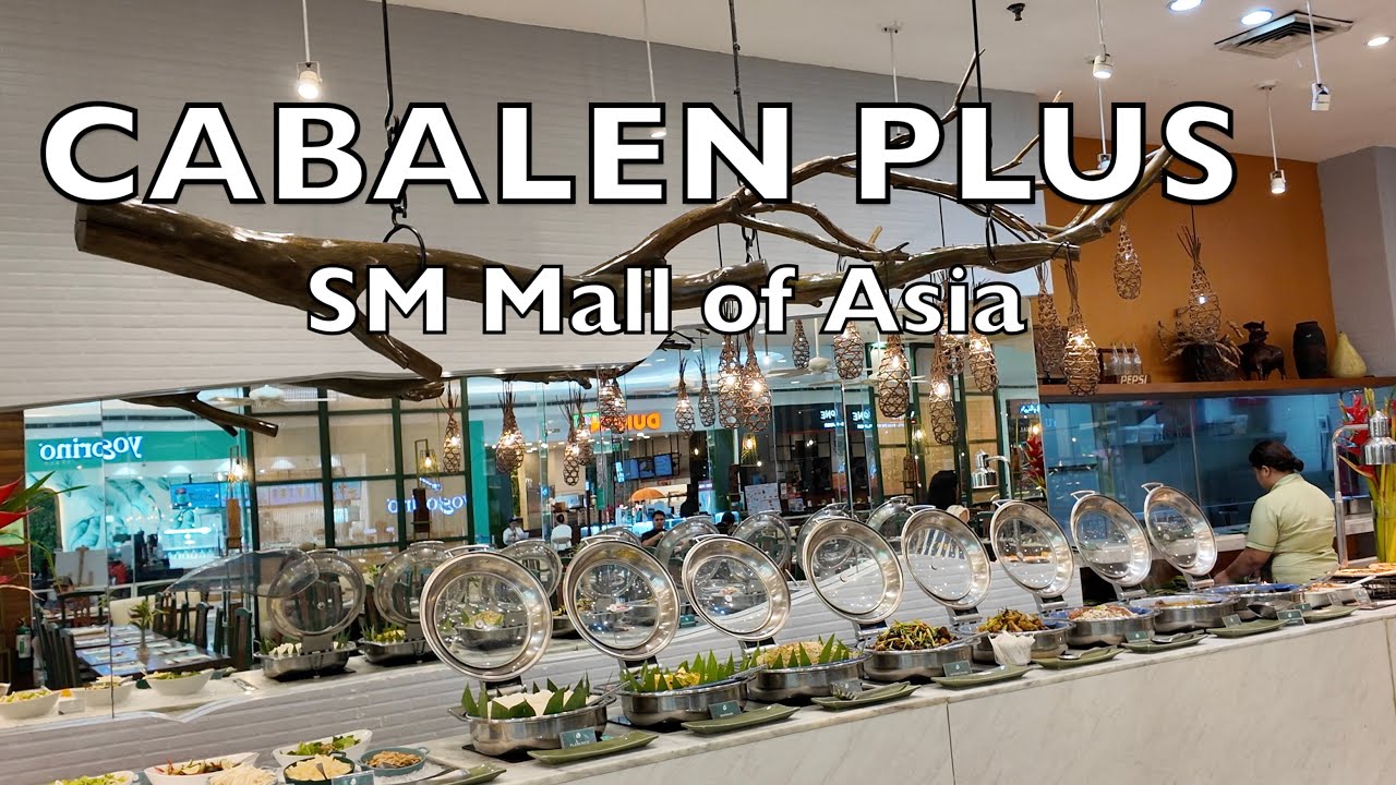 [4K] CABALEN PLUS - Weekday Lunch Buffet | Food Tour | SM Mall of Asia