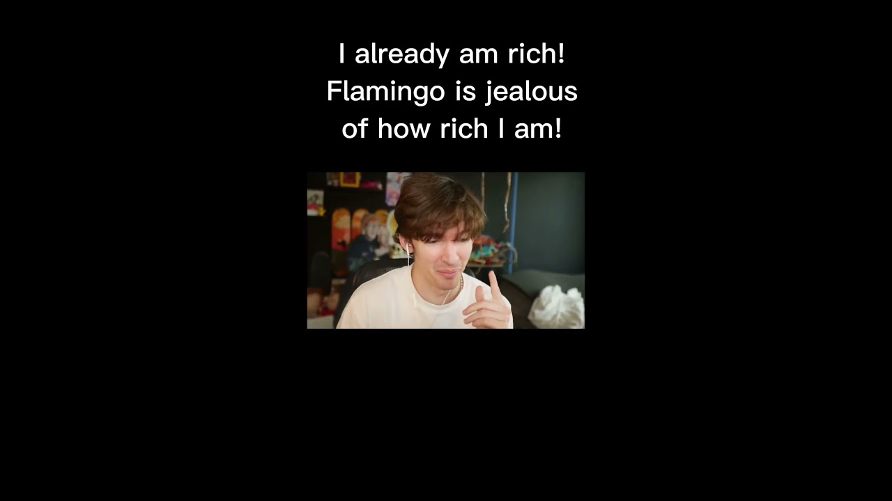  Flamingo Is Jealous Of Me
