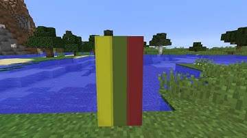 How to make the National Flag of Lithuania [LTU]//Minecraft