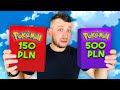 150 PLN vs 500 PLN Pokemon Box