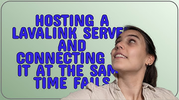 Raspberrypi: Hosting a lavalink server and connecting to it at the same time fails