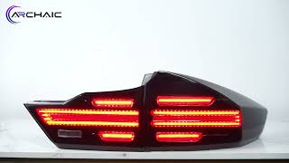 Archaic ホンダ グレイス シティ用 テールランプ Led Taillight Taillamp Fof Honda Grace City 2014-2020年