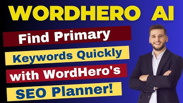 WordHero Ai Review: Find Primary Keywords Quickly with WordHero