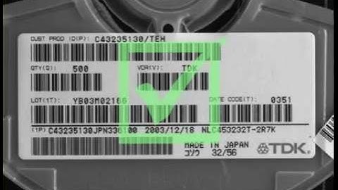 VisionPro Vision Tool | Barcode Identification and Verification