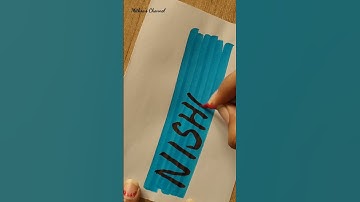 Comment your Name/Brush Pen #youtube #shortfeed #ytshorts #viral #shortvideo #shorts #name #short