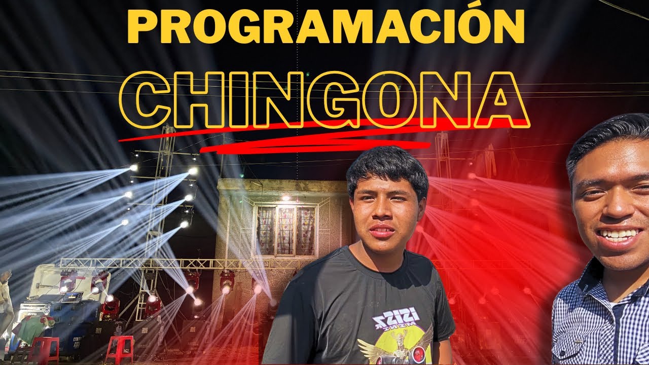🔥 TENTACIÓN LATINA PRESENTANDO LA PRODUCCIÓN 2026 | PROGRAMANDO SU ILUMINACIÓN CON CHAMSYS ✨🔦⚡️