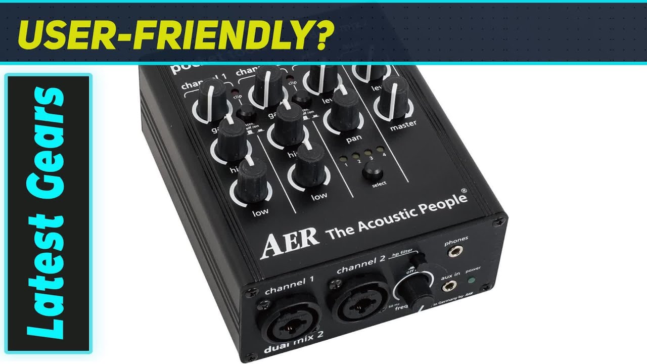 AER Pocket Tools Dual Mix 2: The Ultimate Portable 2-Channel