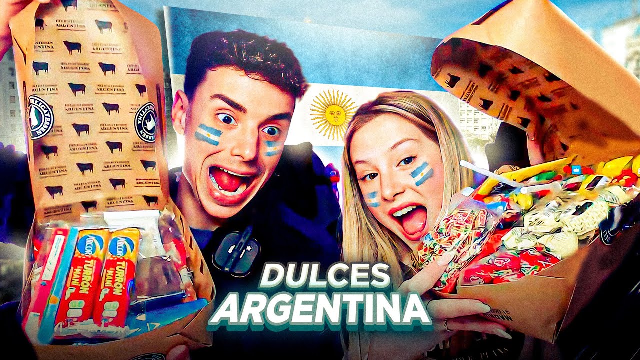 PROBANDO DULCES ARGENTINOS CON SYLVIA
