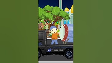 TAKBIR KELILING!!! Malam takbiran idul Adha 1444 H/2023 animasi - SHORT EPS 1