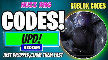 [UPDATE] HUZZ RNG CODES [ROBLOX] *BLACK-MARKET REWORK*