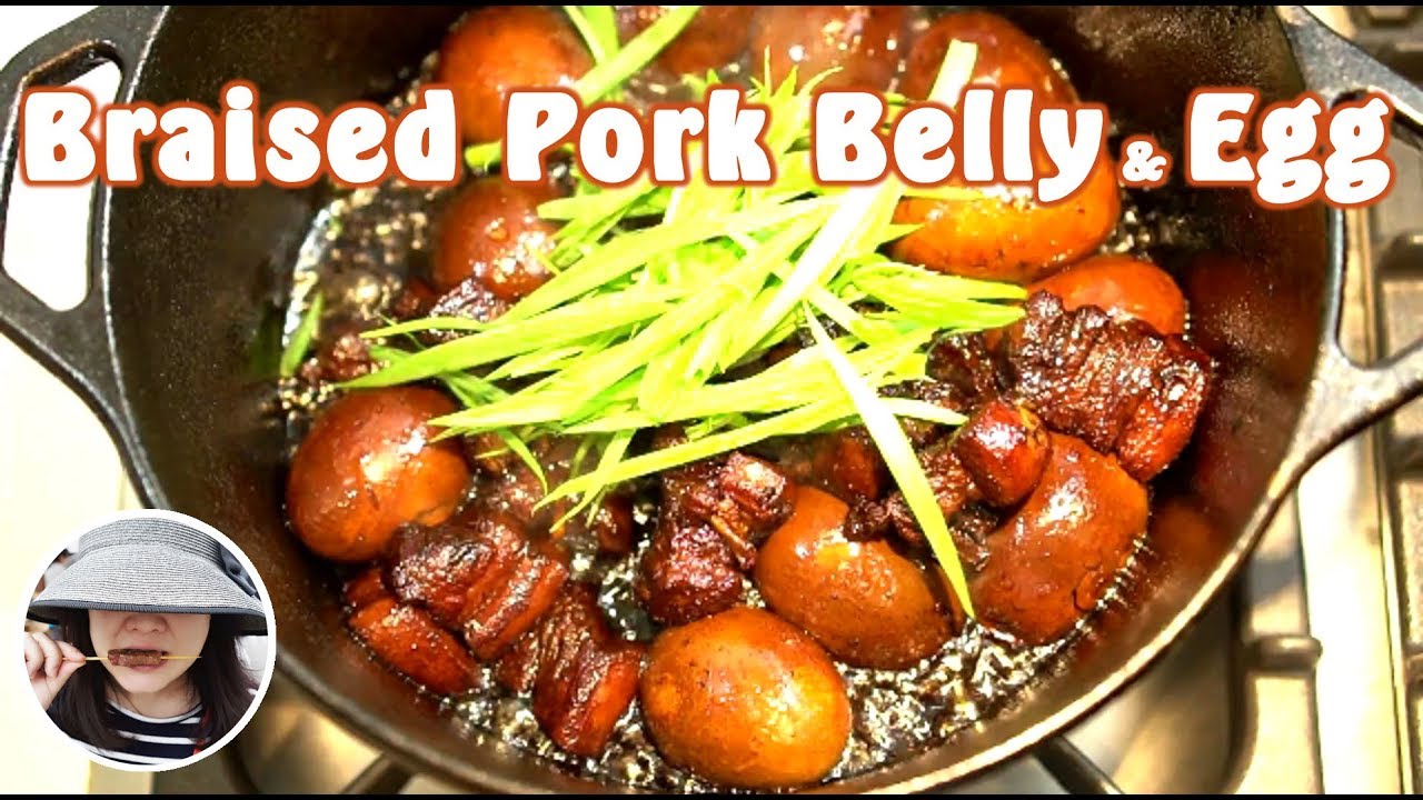【Braised Pork Belly】with Delicious Eggs Asian Style YouTube