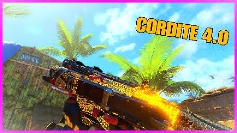 THE CORDITE 4.0 CLASS SETUP... 😱(BLACK OPS 4 BEST CLASS SETUP)