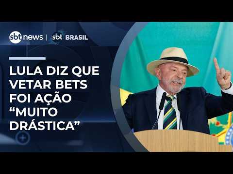 Lula and presidential candidates comment on betting ban | #SBTBrasil