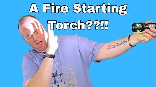 Seriously High Powered Torch From Temu - It Can't Really Start Fires Though... Or Can it???