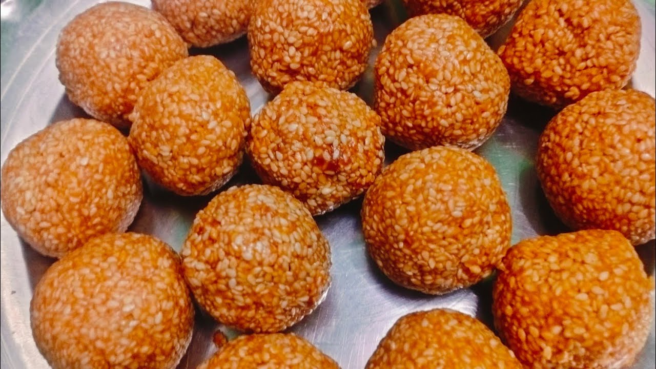 तिल गुड़ के लड्डू til gud ke laddu 