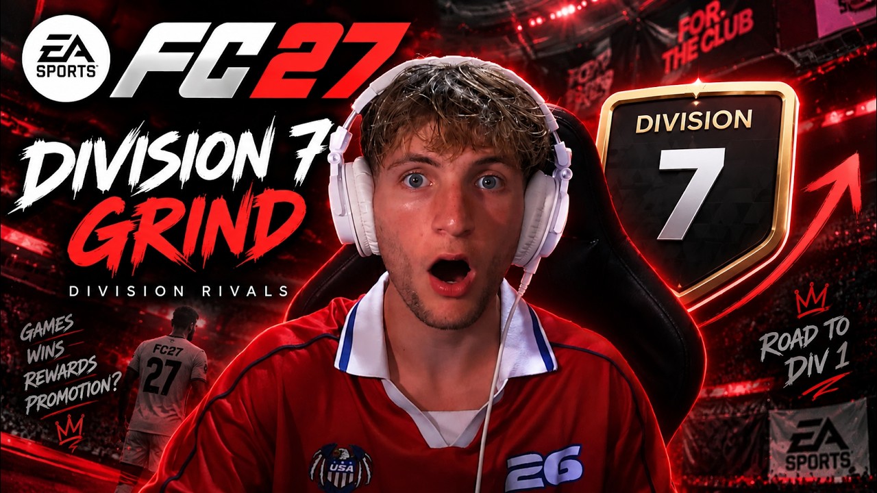 FC 27 DIVISION RIVALS GRIND EARLY ACCESS STREAM ✨🎮 - ⭐ ROAD TO 5.7K SUBS ⭐