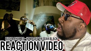 Busta Rhymes - HOMAGE (Official Music Video) ft. Kodak Black REACTION