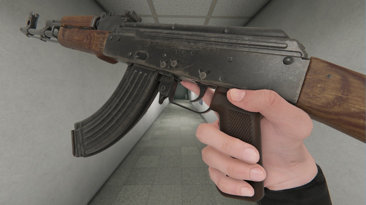 Rexmeck's NEW AKM! | Bonelab Mods