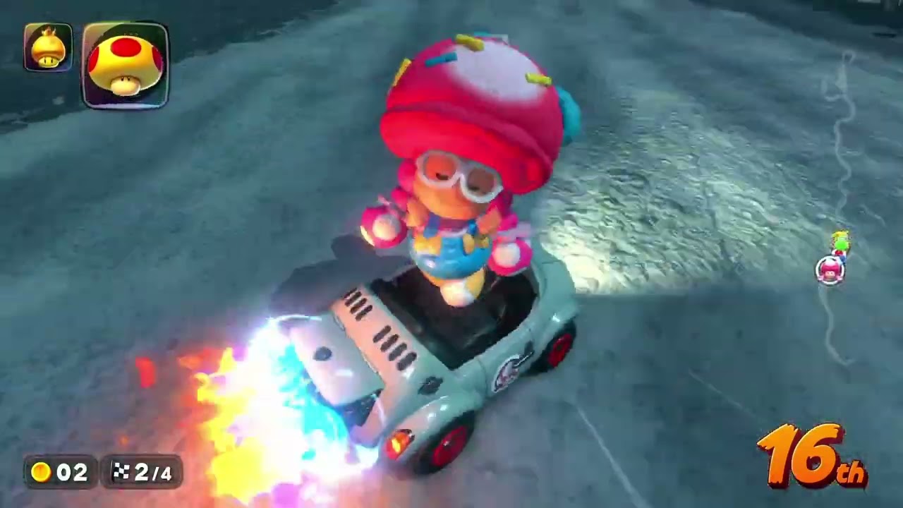 Mario Kart World Toadette Compilation! 1st Place Online!