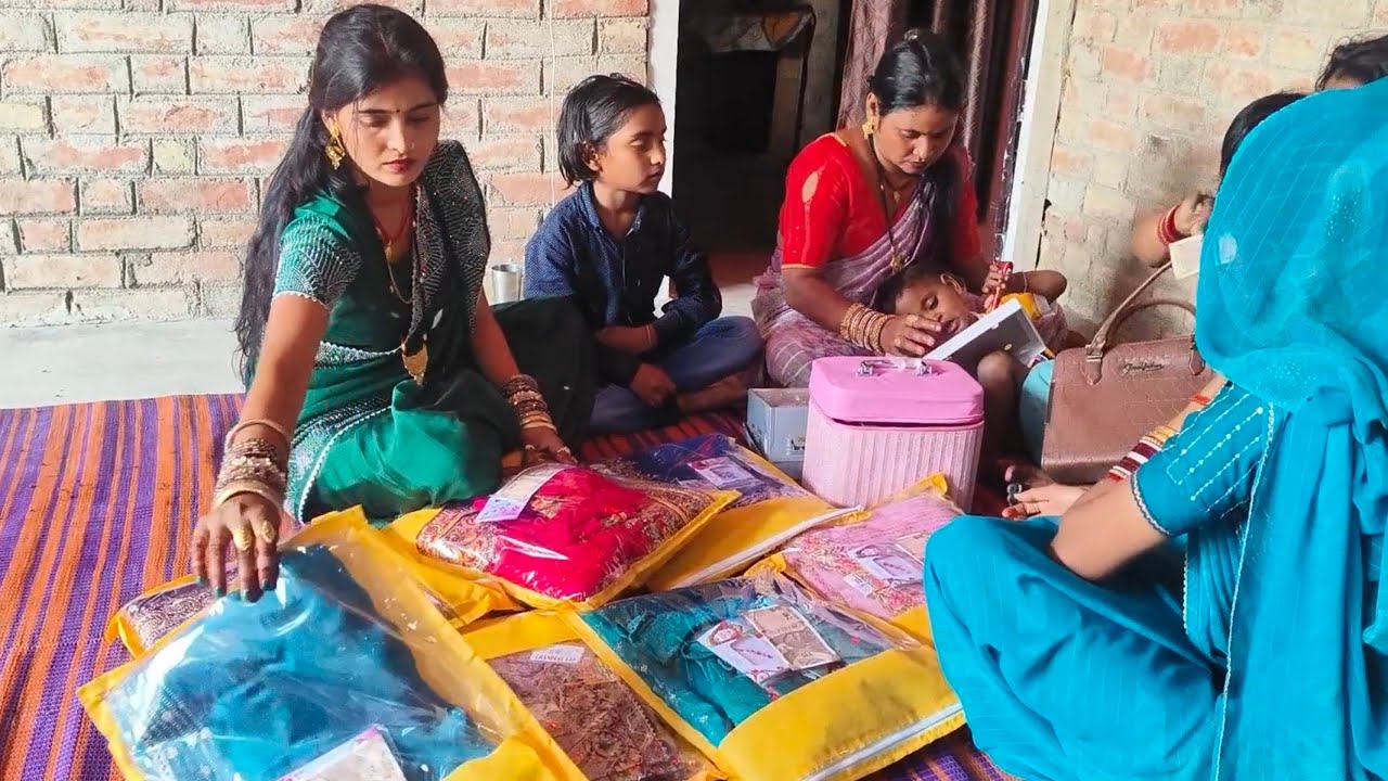 नई बहू के लिए चढ़ाओ 🎉❤️ बारात जाने के बाद nakta निकाला 😂 नई भाभी के लिए सिंगार दानी