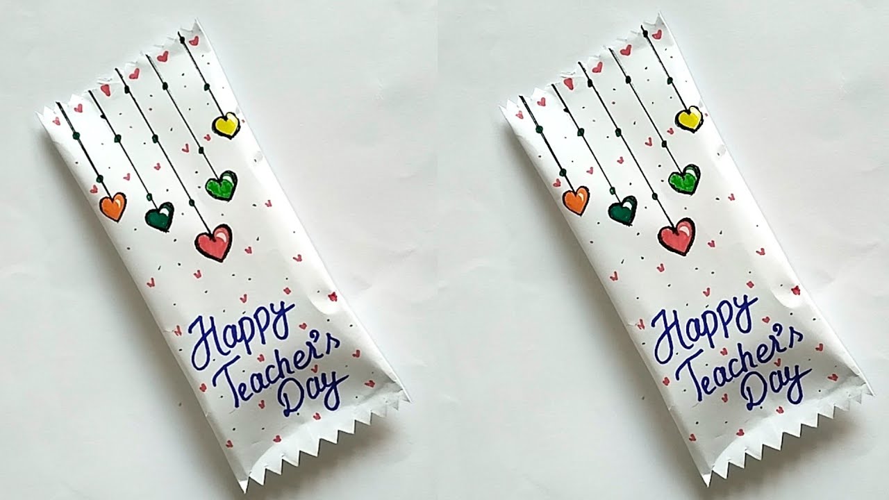 Handmade Happy Teacher's day card ideas easy 2025 / Card making ideas / Teacher's day gift