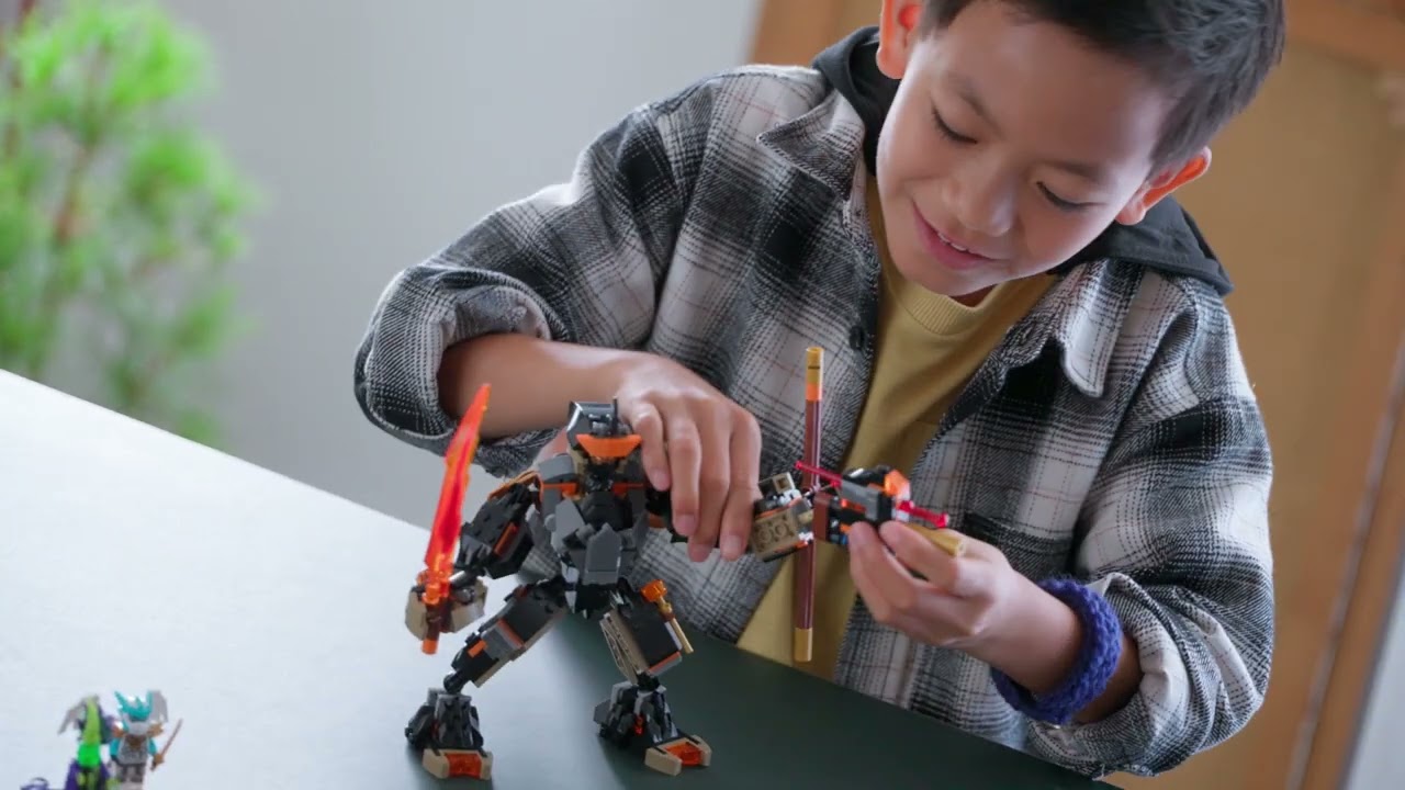 LEGO NINJAGO Cole'un Görev Robotu ve Ejderha Zane 71854 - 7 Yaş ve